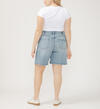 High Rise Long Shorts Plus Size, , hi-res image number 1