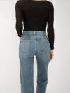 Highly Desirable High Rise Wide Leg Jeans image number 3