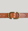 Women's Genuine Leather Belt with S Buckle, , hi-res image number 1