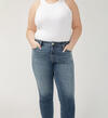 Elyse Mid Rise Straight Leg Ankle Jeans Plus Size, , hi-res image number 4