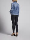 Denim Trucker Jacket, Indigo, hi-res image number 1