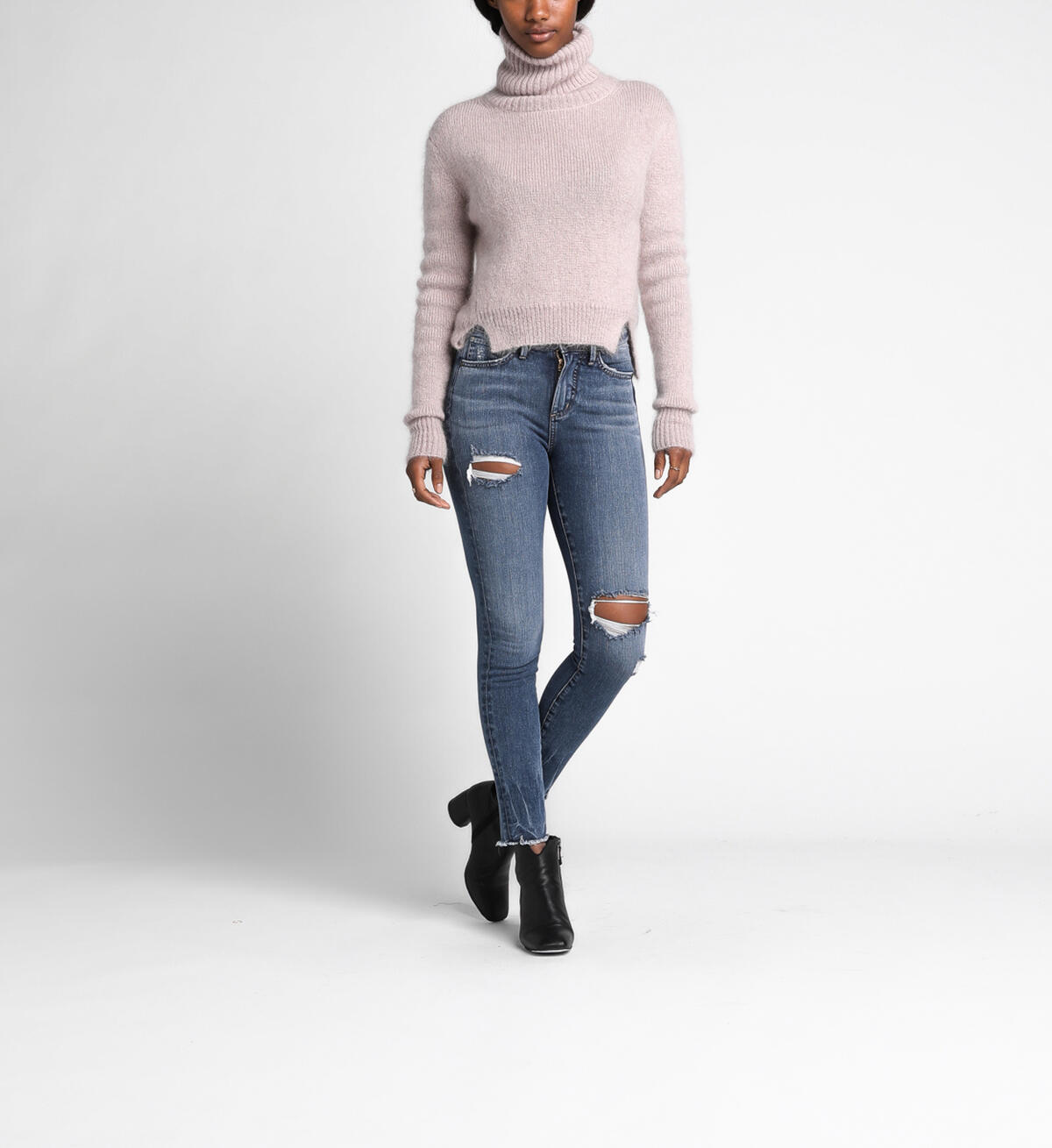 Isbister Ankle Skinny High Dark Wash, , hi-res image number 3