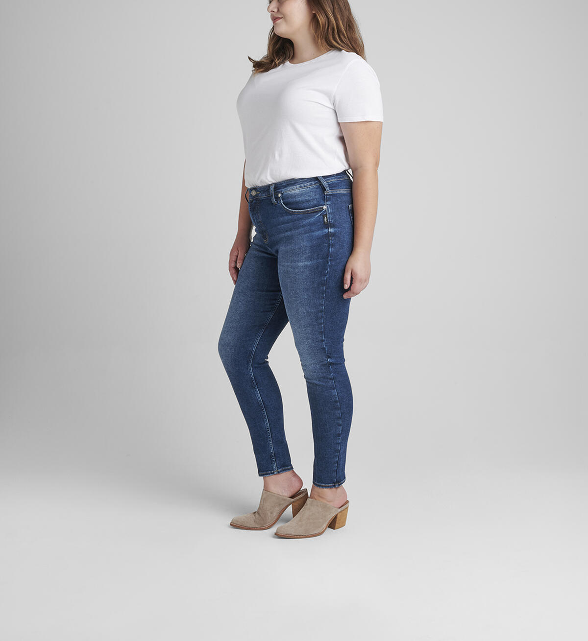 Infinite Fit High Rise Skinny Jeans, Indigo, hi-res image number 2