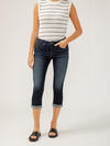 Elyse Mid Rise Luxe Stretch Capri, , hi-res image number 3