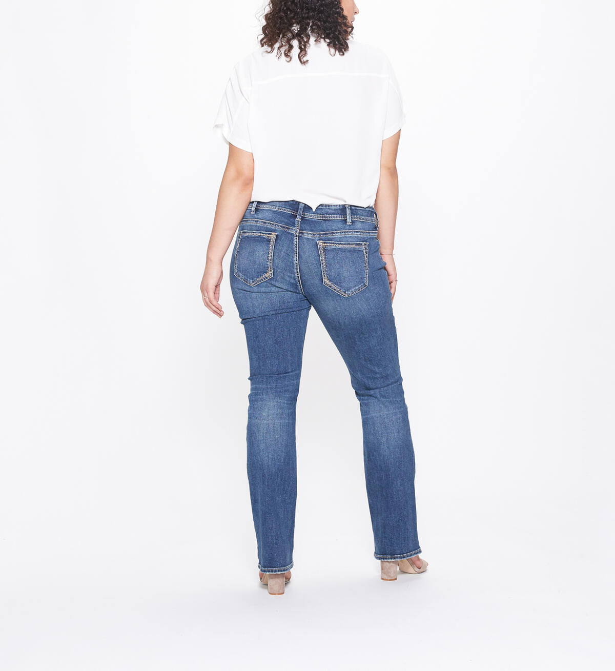 Elyse Plus Size Mid Rise Slim Boot, , hi-res image number 1
