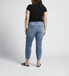 Most Wanted Mid Rise Straight Crop Jeans Plus Size, , hi-res image number 1