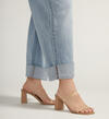 Baggy Mid Rise Wide Leg Cropped Jeans Plus Size, , hi-res image number 3