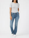 Suki Mid Rise Slim Bootcut Luxe Stretch Jeans image number 0