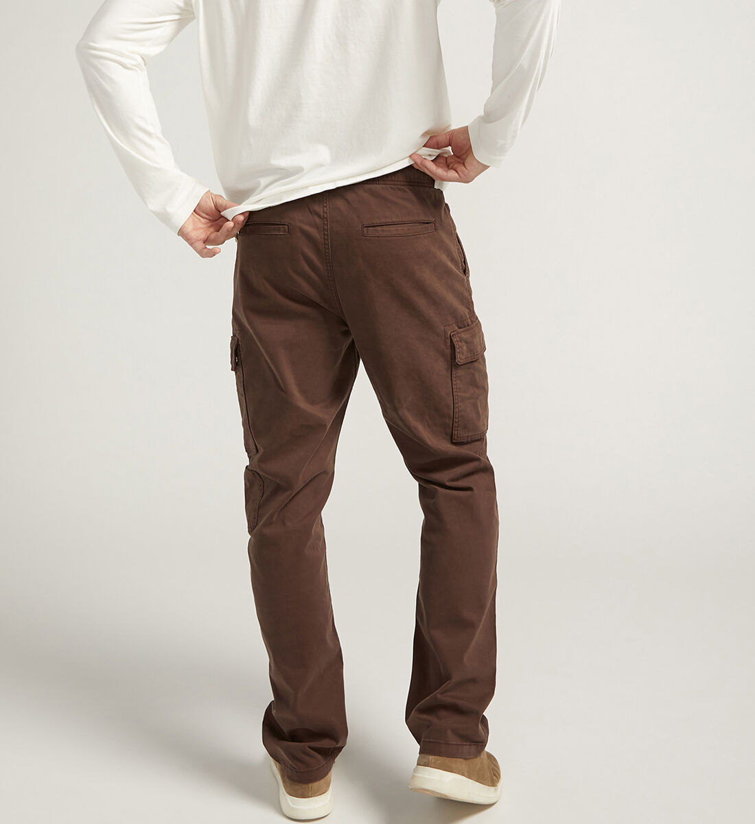 Buy Pull-On Cargo Essential Twill Pant for USD 68.00 | Silver Jeans US New