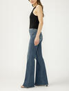 Suki Mid Rise Flare Luxe Stretch Jeans image number 2