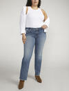 Britt Low Rise Slim Bootcut Jeans Plus Size, , hi-res image number 0