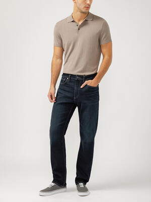 Machray Athletic Fit Straight Leg Jeans
