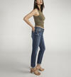 Boyfriend Mid Rise Slim Leg Jeans, , hi-res image number 2