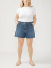 High Rise Utility Shorts Plus Size, , hi-res image number 0