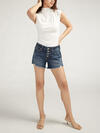 Boyfriend Mid Rise Shorts, , hi-res image number 0