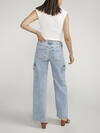 Suki Mid Rise Wide Leg Cargo Jeans, , hi-res image number 1