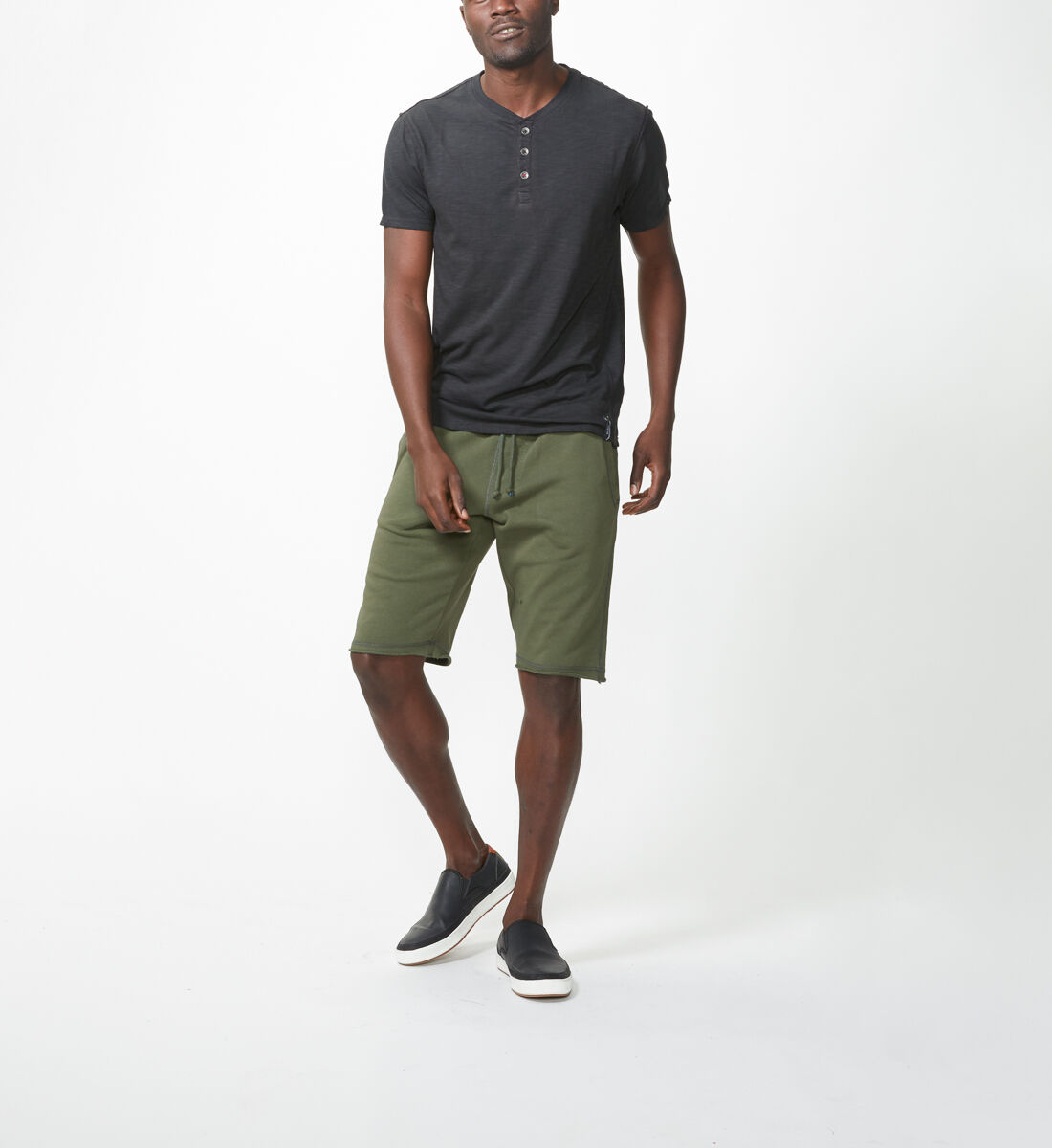Buy Jeremy Knit Jogger Shorts for USD 48.00 Silver Jeans US New