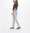 Aiko Ankle Skinny Mid Rise Light Wash, , hi-res image number 2