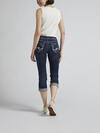 Suki Capri Dark Wash, , hi-res image number 1