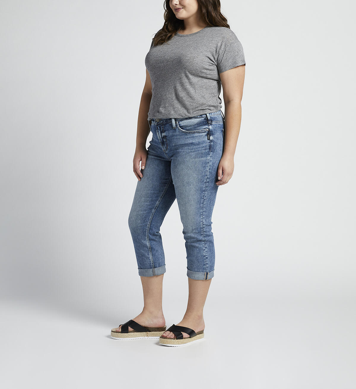Suki Mid Rise Capri Plus Size, , hi-res image number 2