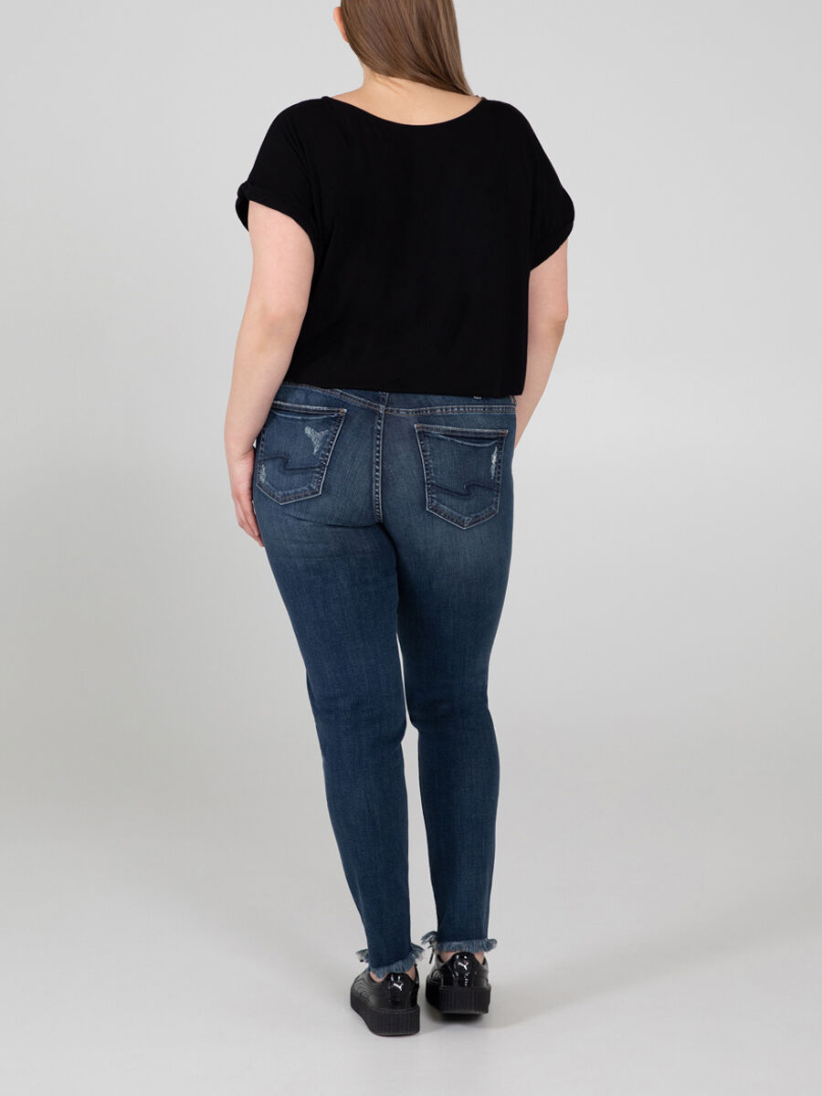 plus size silver jeans clearance
