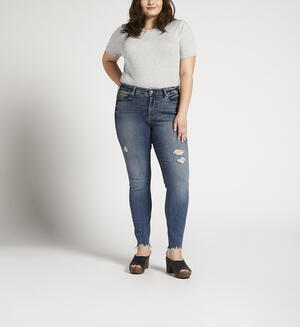 Suki Mid Rise Skinny Jeans Plus Size