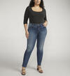 Elyse Mid Rise Straight Leg Jeans Plus Size, , hi-res image number 0