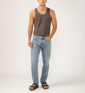Eddie Classic Athletic Fit Tapered Leg Luxe Heritage Jeans