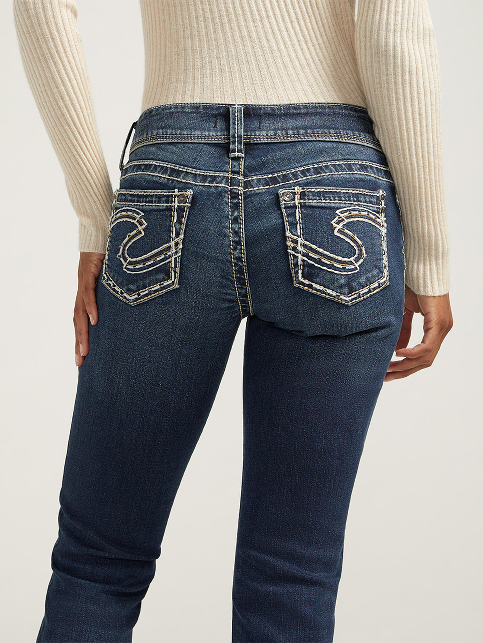 Suki Mid Rise Bootcut Jeans