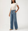 Highly Desirable High Rise Belted Ultra Wide Leg Jeans, , hi-res image number 2