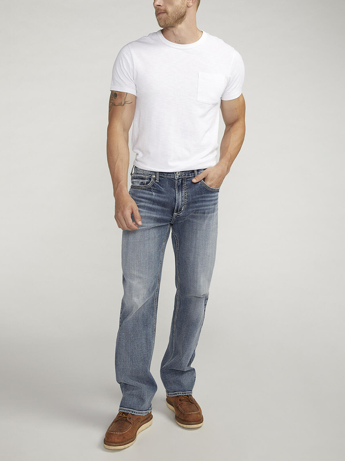 Zac Relaxed Fit Straight Leg Jeans, , hi-res image number 0