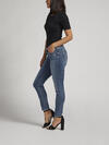 Elyse Mid Rise Skinny Jeans image number 2
