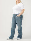 90s Baggy Mid Rise Bootcut Jeans Plus Size image number 2