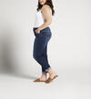 Boyfriend Mid Rise Slim Leg Jeans Plus Size, , hi-res image number 2