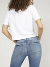 Suki Mid Rise Flare Leg Jeans, Indigo, hi-res image number 3