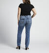 Suki Mid Rise Straight Leg Jeans Plus Size, , hi-res image number 1