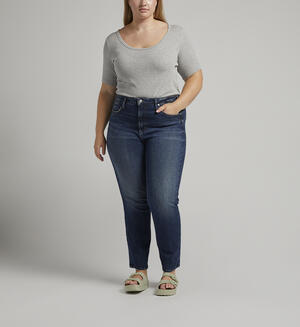 Infinite Fit High Rise Straight Leg Jeans Plus Size