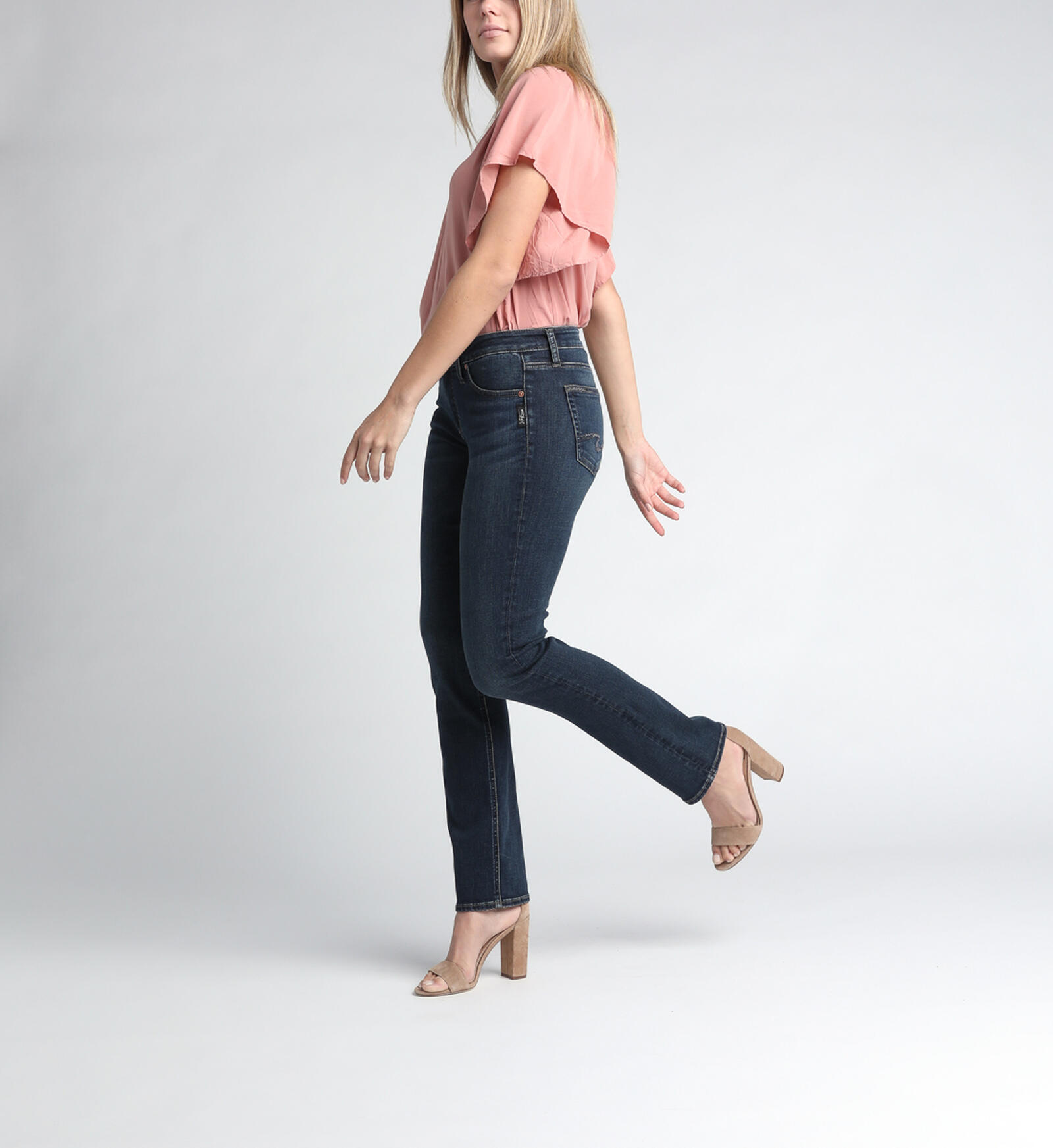 Buy Avery High Rise Straight Leg Jeans for USD 79.00 | Silver Jeans US New