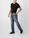 Hunter Athletic Fit Tapered Leg Jeans image number 2
