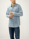 Denim Button-Up Shirt image number 2