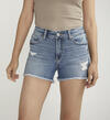 Suki Distressed Mid Rise Shorts, , hi-res image number 3