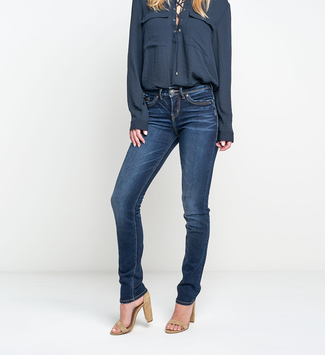 Silver avery deals straight jeans
