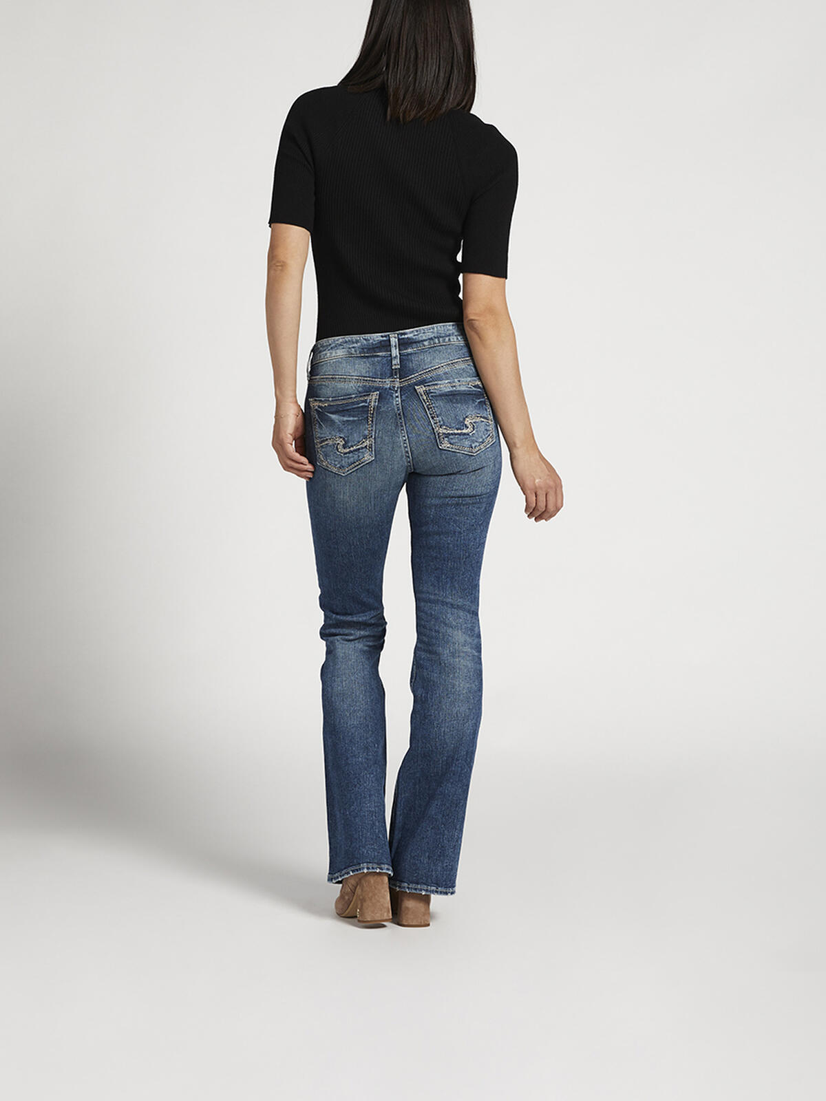 Suki Mid Rise Bootcut Jeans, , hi-res image number 0