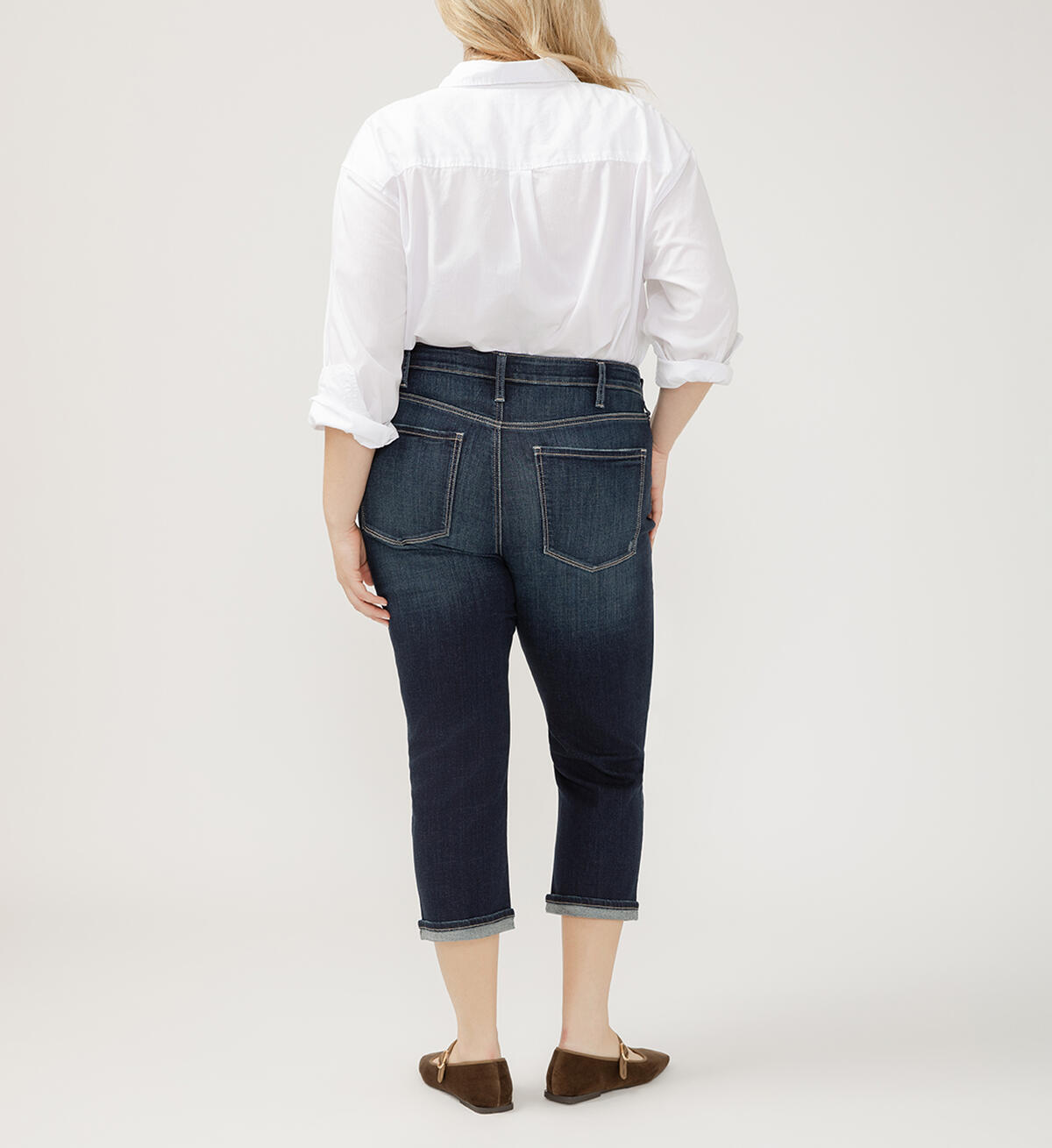 Avery High Rise Luxe Stretch Capri Plus Size, , hi-res image number 0