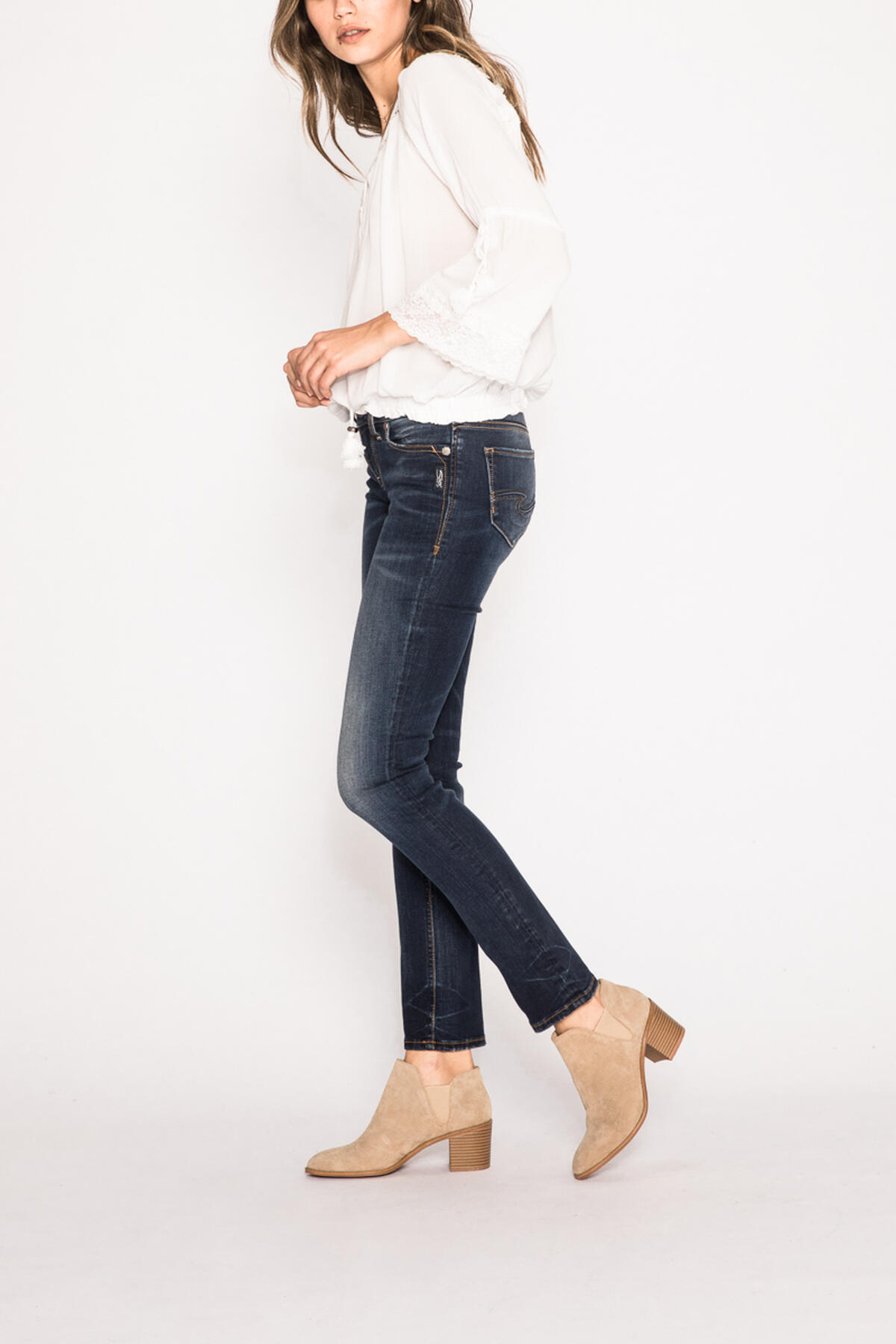 Peasant Shirt W/lace, , hi-res image number 0