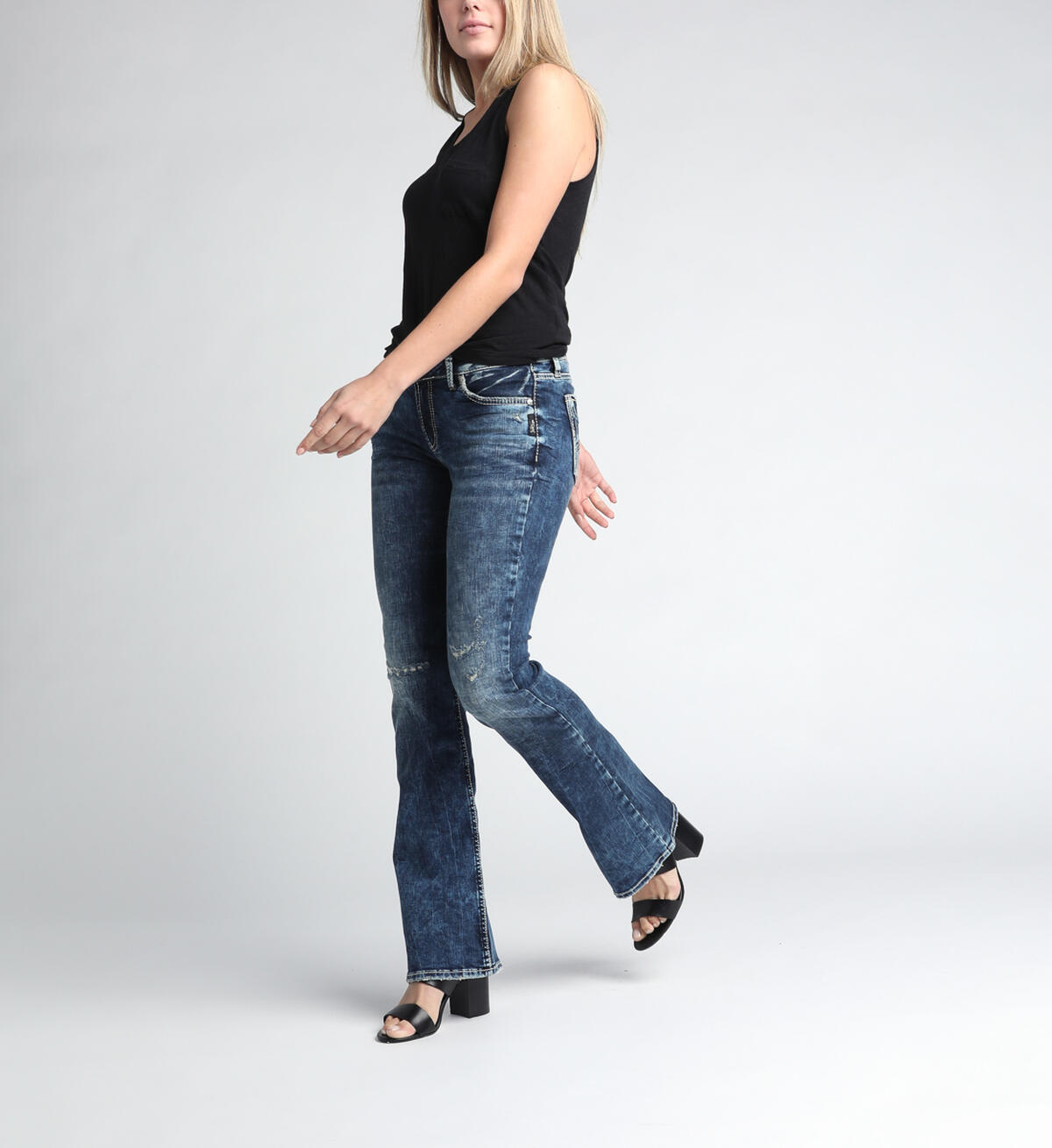 Elyse Mid Rise Bootcut Jeans, , hi-res image number 3