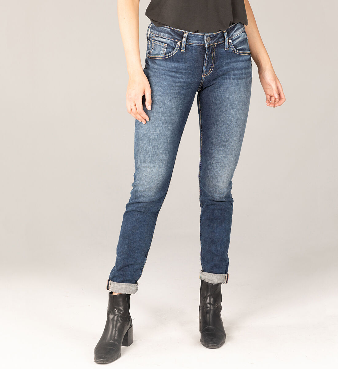 silver jeans boyfriend cut