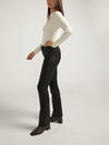 Suki Mid Rise Slim Bootcut Coated Jeans image number 2