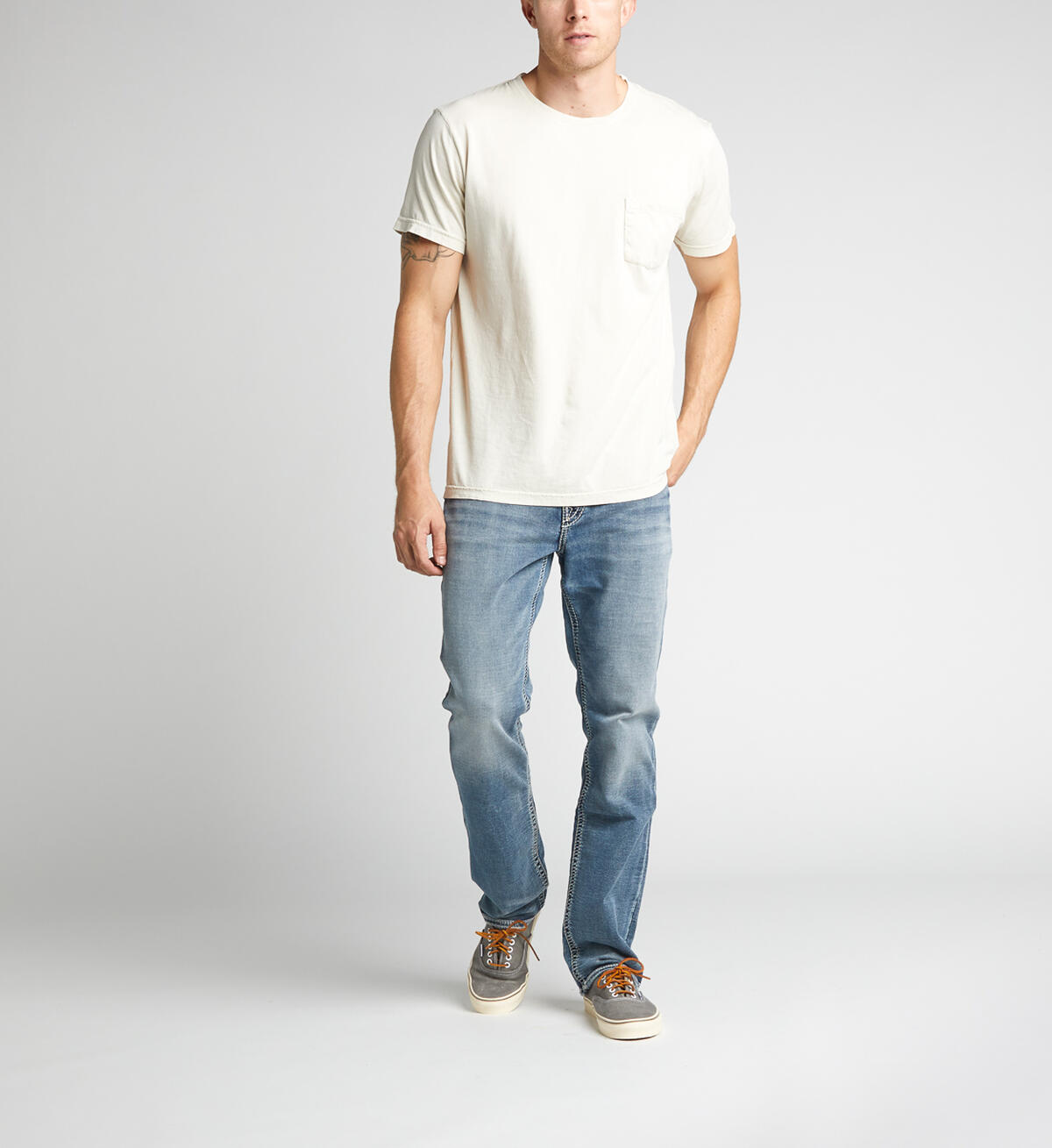 Grayson Straight Light Wash, , hi-res image number 0