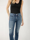 Suki Mid Rise Skinny Jeans image number 3